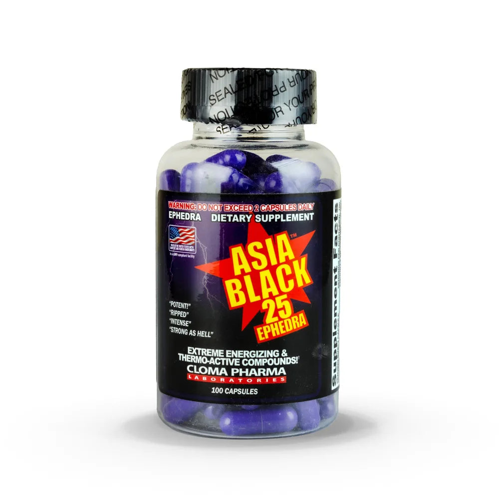 Cloma Pharma Asia Black 100 Capsules