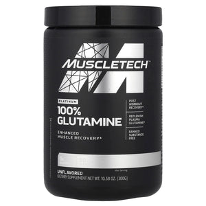 Muscletech Platinum Glutamine 300 gm Unflavored