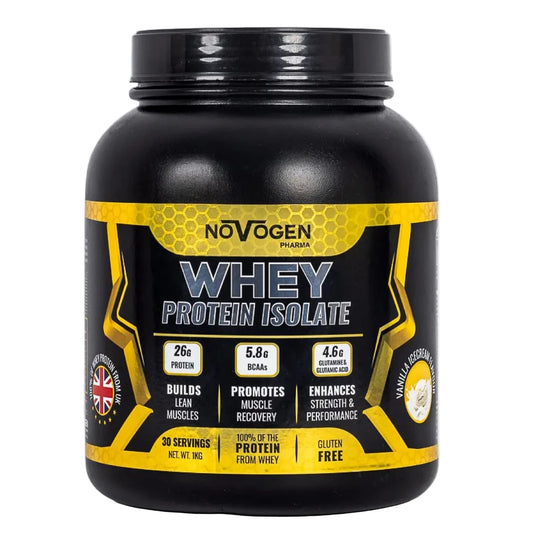 Novogen Pharma Whey Isolate-30Serv.-1Kg-vanilla
