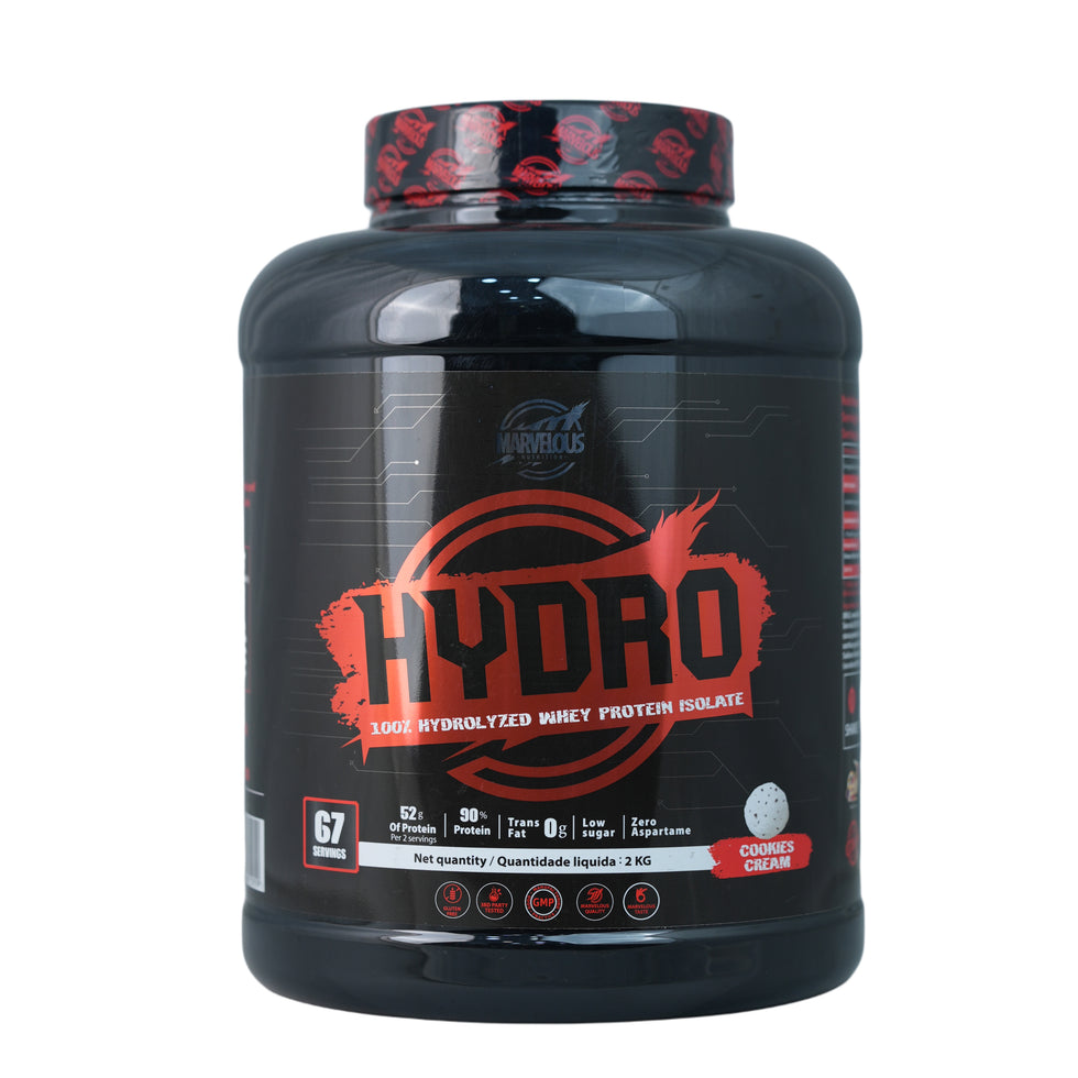 Marvelous Nutrition Hydro100% Hydrolyzed Whey Protein Isolate-67Serv.-2KG