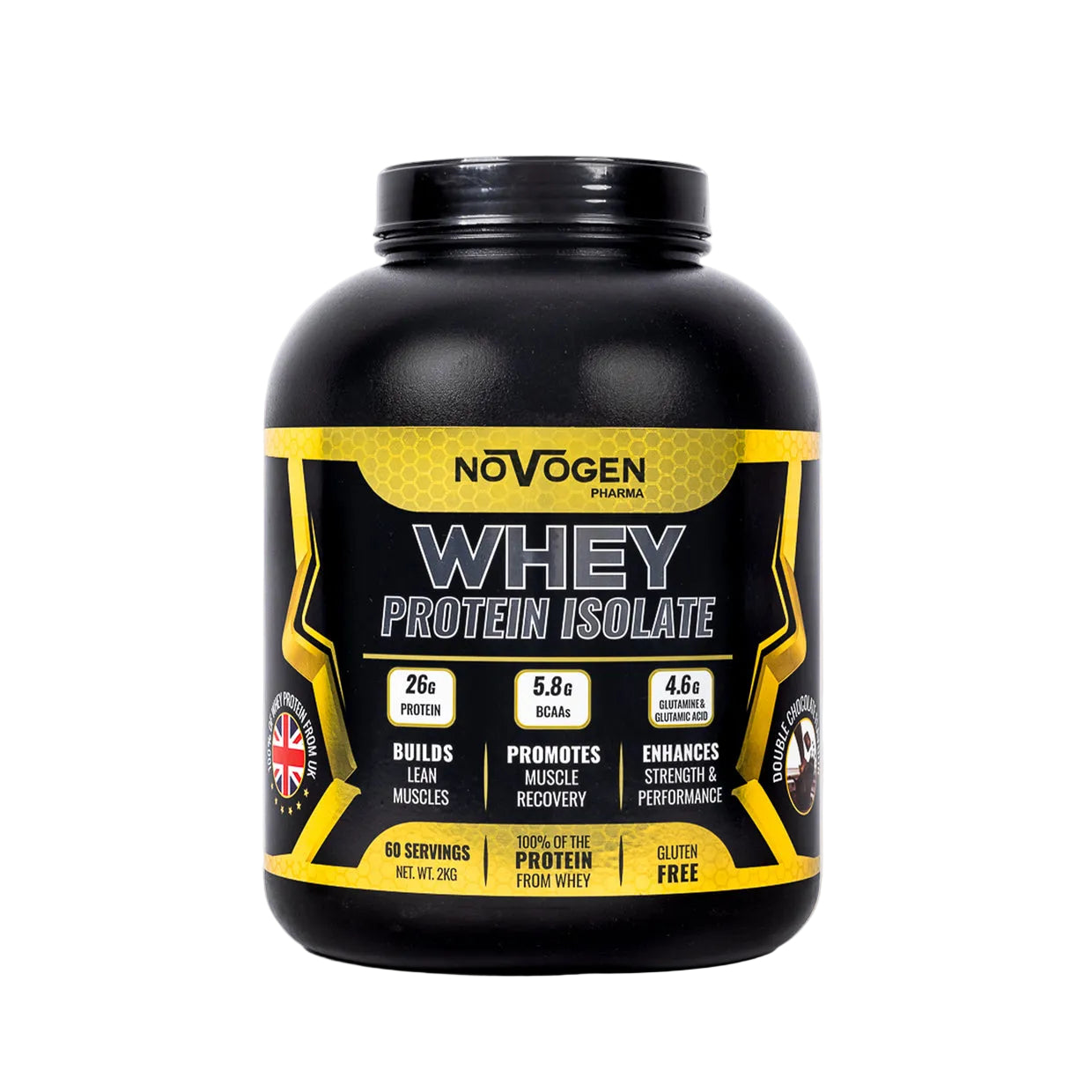 Novogen Pharma Whey Isolate-60Serv.-2Kg