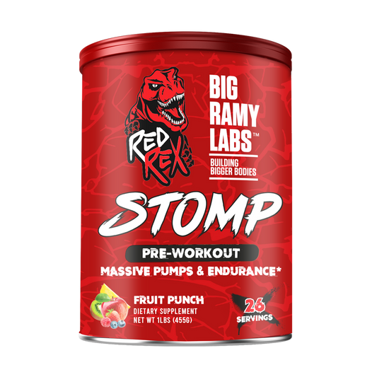 Big Ramy Labs Stomp Pre-Workout-26Serv.-455g.-FRUIT PUNCH
