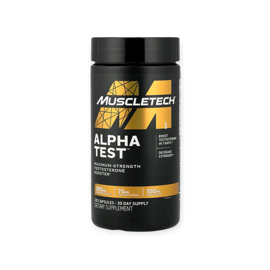Muscletech Alpha Test 120 Capsules