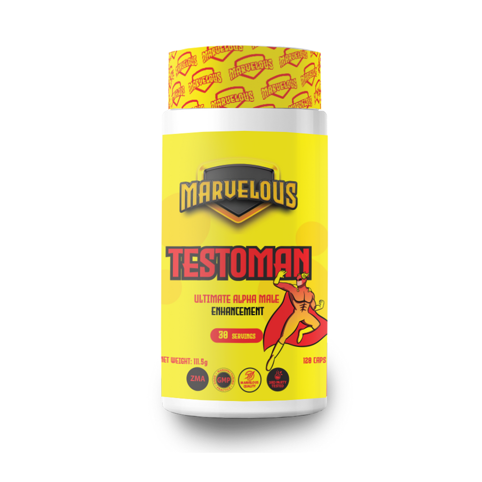 Marvelous Nutrition -.Testoman-.30Serv-.120Caps
